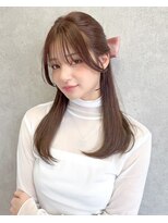 ヘルツ(Hz)&nbsp;【Hz】伊藤　ハーフアップ＊顔まわりカット