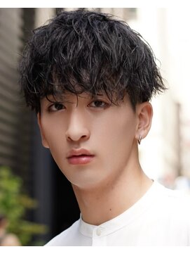 リップスヘアー 銀座(LIPPS hair) 縦落ちツイスパマッシュ