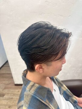 アミリー ひたち野うしく店(Amily) メンズカットダブルカラーケアブリーチトリートメント