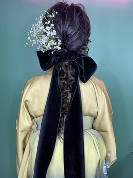 ヨウプラス(YEAU PLUS) テールアレンジ×編み下ろし