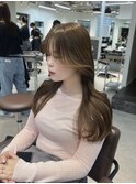 10代20代韓国顔まわりカットレイヤーカット
