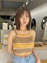 マレバイリベル 西中島(mele. by Libelle)&nbsp;レイヤーが入ったオシャボブ