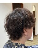 波巻きショートウルフ