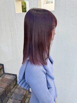 ビール 今泉店(BEER)&nbsp;【BEER 山崎雄太朗】超高濃度水素縮毛矯正+ブリーチ無しピンク