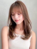 アグノス 青山(Agnos)&nbsp;小顔レイヤーカットクラゲヘアーココアベージュオリーブグレー