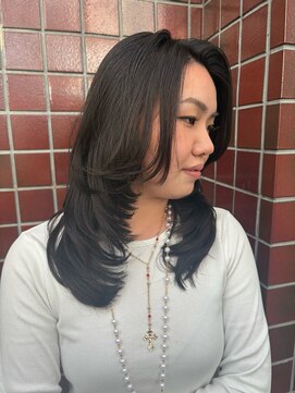 ココテラス(coco terrace) レイヤーカット/髪質改善カラー