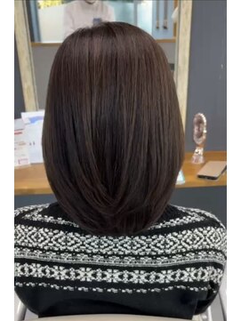 ユニティ 小田急相模原店 艶とまとまりを叶える大人ミディアム【小田急相模原/髪質改善】