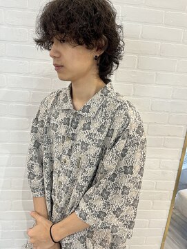 メンズパーマ＊個性派