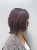 レイヤーカット/ピンク