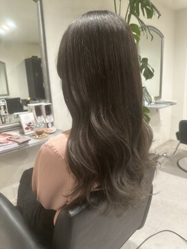 ガーベラ(gerbera) グレージュ♪(ブリーチなしダブルカラー)