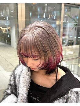 ウィスタリアフィールド アヴェダ(WISTARIA FIELD AVEDA)の写真/海外セレブ御用達のオーガニック系ブランド『AVEDA』髪に優しく、健康的で深みのある艶やかなカラーに。