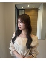 ラーム 松江学園店(rame)&nbsp;ロングヘア×韓国巻き