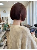 ぱつっとミニボブ♪