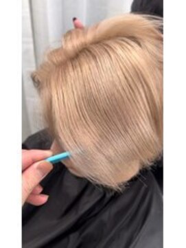 メゾン(Maison) ダブルカラー/ハイトーン/ミルクティーベージュ/三ノ宮