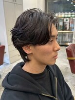 ボタンヘアー 日吉(BoTaN HAIR)&nbsp;フェザーパーマ/毛流れパーマ/センターパート/ウルフ/日吉