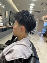 タカギ(TAKAGI)&nbsp;スパイキーショートメンズショートテーパーフェード