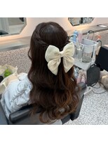 アリエス 八重洲店(Aries)&nbsp;ねじりハーフアップ