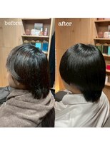 カラー&髪質改善＆ヘッドスパ専門店&nbsp;メンズ暗色カラー