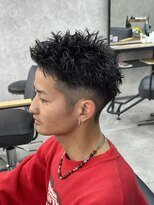 グロー(GLOW)&nbsp;刈り上げスパイキーパーマ