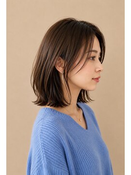 スリースター 横浜 三ツ沢上町(Three Star) ミディアムボブ