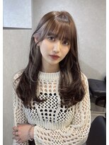 ペヴァ バイ シエンゴールド(PEVA by CIEN gold)&nbsp;レイヤーカット/ワンカールレイヤー/顔周りカット#浜松駅#カラー