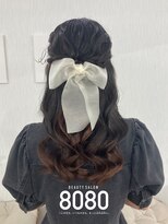 はればれ 横浜東口店(8080)&nbsp;ねじりハーフアップ