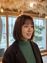 ホロル(horol)&nbsp;前髪ありのナチュラルボブ