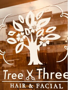 ツリースリー(Tree Three)の写真/【頭皮スッキリ☆カット+ハーブヘッドスパ　¥6600→¥5980】髪や頭皮の汚れをリセットし、美しい髪へ・・♪