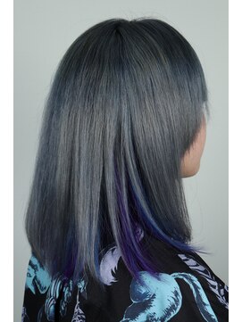 クリップ ジョイント ゴッド(CLIP JOINT GOD) シルバーカラーin寒色メッシュ