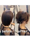 【ヘアセット専門店Mature】ルーズアップ シニヨン