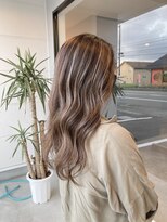 ナンバー(number+)&nbsp;30代40代ハイライトバレイヤージュ透明感外国人風カラー