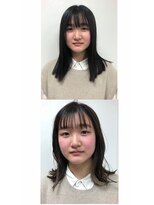 コレットヘア(Colette hair)&nbsp;【ブラウンベージュのインナーカラー】