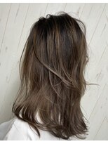 アンティア 福生店(AN'TIA) バレイヤージュカフェラテカラー