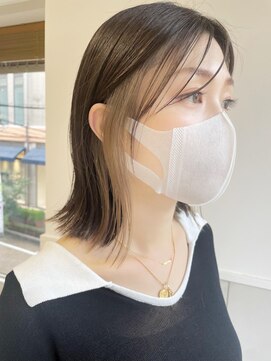 バブ バイネオリーブ(Bab by neolive) 切りっぱなし×インナーカラー