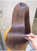 ツヤ感◎レッドブラウン［町田/町田駅/町田美容室/髪質改善］