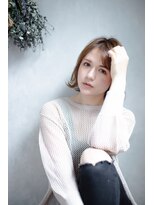 ブロッサム 鶴瀬店(Blossom)&nbsp;切りっぱなしボブアレンジ
