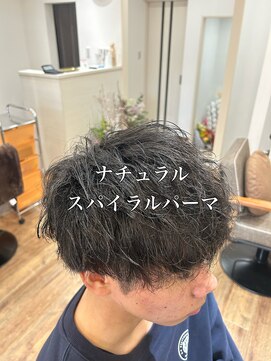 シネマ 祇園(CINEMA) ナチュラルスパイラルパーマ
