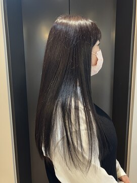 アンド ラ ブランシュ(&.La Blanche) 大人ガーリー/チョコレート/プリカール/モードヘア/大宮/ロング