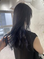 エイト プラット 渋谷2号店(EIGHT plat)&nbsp;ネイビー◎インナーカラー