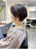似合わせカット/バッサリカット/ショート/ショートボブ/アッシュ