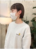 ミニボブ×透明感カラーMK-26