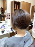 ボブレイヤー インナーカラー