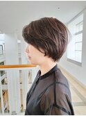 丸みショート/ショートカット/ショートヘア/20代/30代/40代