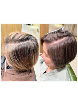 《髪質改善特化》ダメージケアしながらより美しくなるワンランク上のご提案を。大人女性の為の上質サロン♪