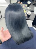 ボブルフ/ネビージュ/小顔/ワンレン/スモーキーアッシュ[渋谷駅]