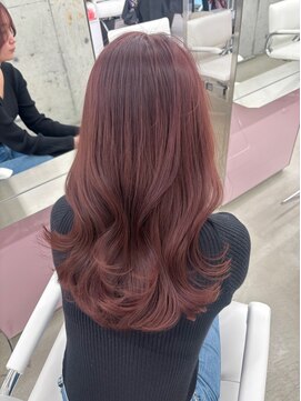 エヌアイ オモテサンドウ(ni omotesando) ブリーチなしで叶う/ピンクカラー