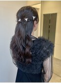 シンプル可愛いパーティーヘアアレンジ♪