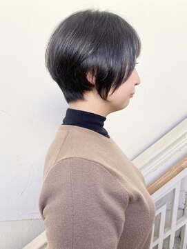 モリオ フロム ロンドン 成増店 【morio成増/一戸】大人かわいいくびれショートボブ