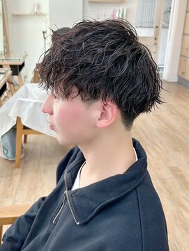 ネオリーブ クーロ メゾン 横浜(Neolive curro Maison) 韓国マッシュ　波巻きツイストスパイラル[メンズ]