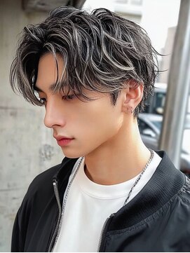 リノショアーズ ショウナン 辻堂店(RinoShores SHONAN) 爽やかナチュラルパーマセンターパート清潔感デザイン